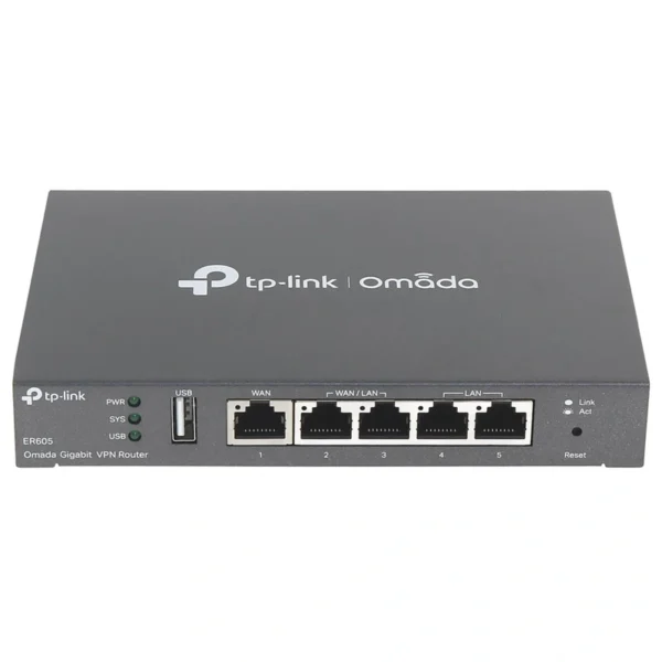 Roteador Tp-Link Omada ER605 VPN Gigabit Multi-WAN - Preto Omada ER605 Ver: 2.0
