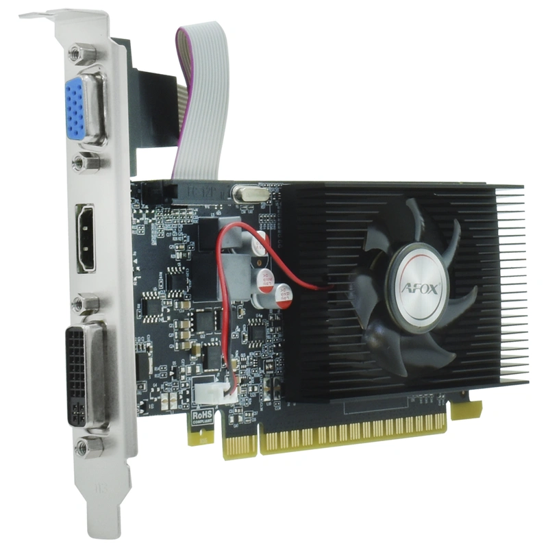 Placa de Vídeo AFOX 4GB GeForce GT730 DDR3 - AF730-4096D3L5 700MHz 128 bits | 2560 x 1600 - Imagem 3
