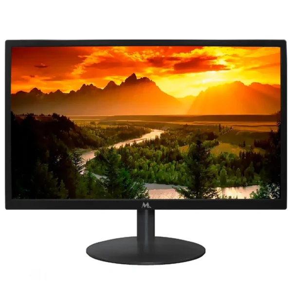 Monitor Mtek MS20NHT 20 Tela 20" 1600 x 900 (HD+) 60Hz TN - Panel 5 ms | Preto
