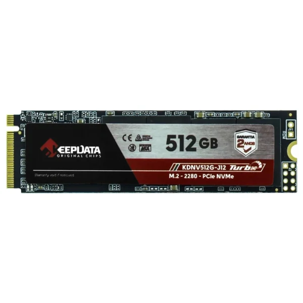 SSD Keepdata M.2 512GB NVMe - KDNV512G-J12 PCIe Gen 3 x4