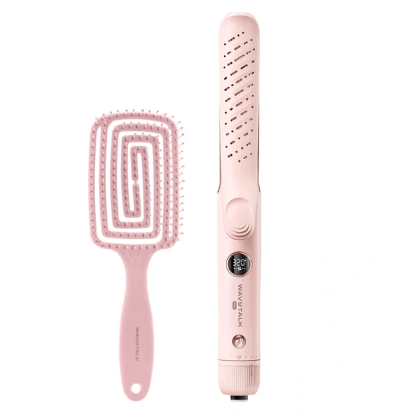 Chapinha para Cabelo Wavytalk A12 Whirlwind Pro Bivolt - Rosa Whirlwind Pro (A12)