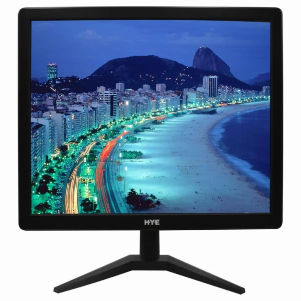 Monitor HYE HYE17NLM 17 Tela 17" 1280 x 1024 (HD) 5 ms | HY17NLM | Preto