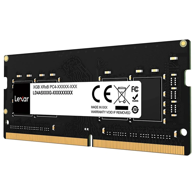 Memória RAM para Notebook Lexar DDR4 8GB 3200MHz - LD4AS008G-B3200GSST | Preto - Imagem 3