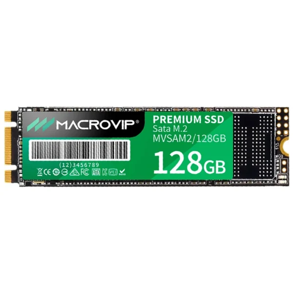 SSD Macrovip M.2 128GB SATA 3 -MVSAM2128GB SATA 6Gb/s | MVSAM2/128GB