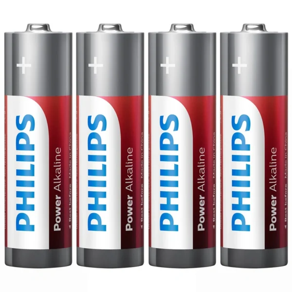 Pilhas Philips Alkaline Power AA com 4 Pilhas - LR6P4B97 Alkaline AA | LR6P4B/97