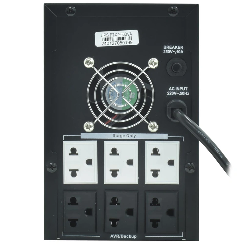 Nobreak UPS FTX Nema Universal 2000VA 1200W - 220V Preto - Imagem 3