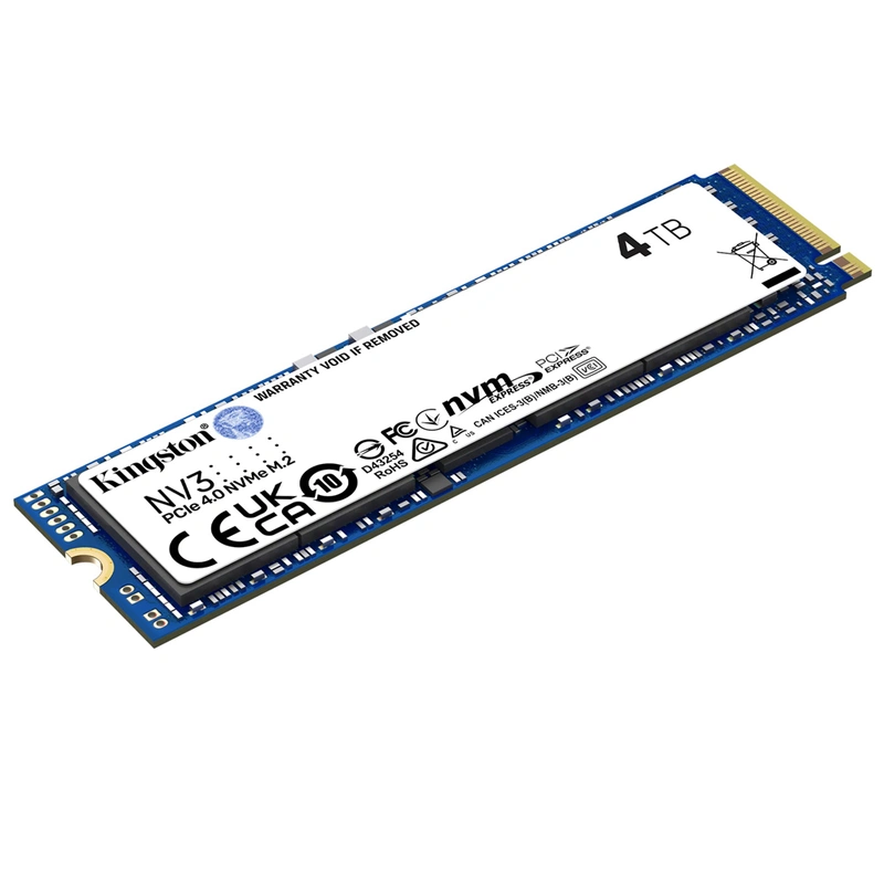 SSD Kingston M.2 4TB NV3 NVMe - SNV3S4000G PCIe 4.0 x4 | SNV3S/4000G - Imagem 2