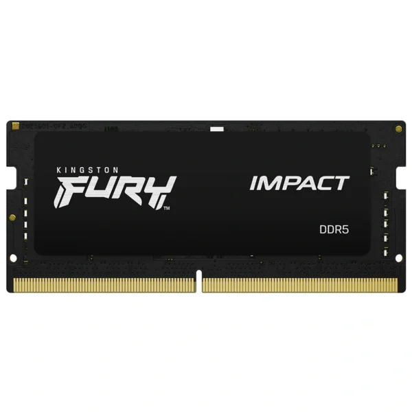 Memória RAM para Notebook Kingston Fury Impact DDR5 16GB 6400MHz - Preto (KF564S38IB-16)