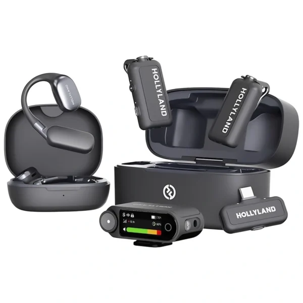 Microfone Hollyland Lark Max2 Ultimate Combo Wireless - Space Cinza | LARK MAX 2