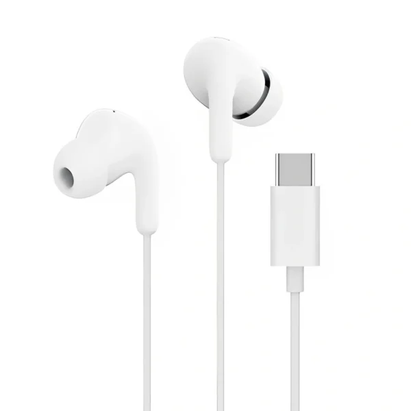 Fone de Ouvido Xiaomi Earphones Com Fio - Branco (M2413E1) USB-C