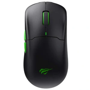 Mouse Gamer Havit Gamenote MS975WB Wireless - Preto Verde