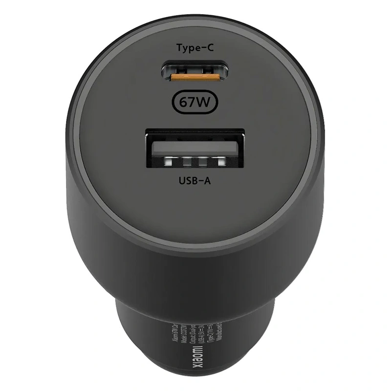 Carregador de Bateria Veícular Xiaomi Mi CC07ZM USB USB-C - Preto - Imagem 2