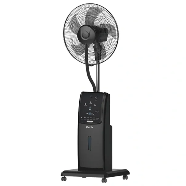 Ventilador com Humidificador Quanta QTVUAM1 100W 220V - Preto | Tanque de água de 2 litros