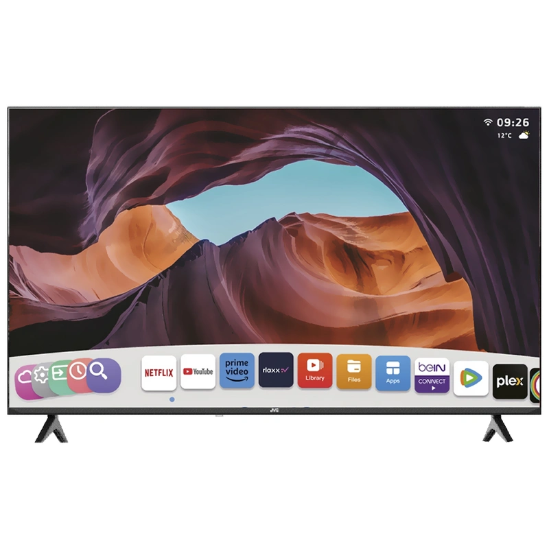 TV Smart JVC LT-50N7165U 50 Wi-Fi Smart TV Preto | UHD 4K 3840 x 2160 | 3 HDMI