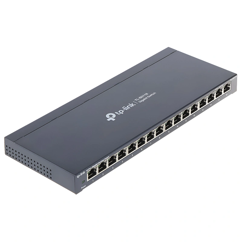 Hub Switch TP-Link TL-SG116 16 Portas - 101001000Mbps | 16 RJ-45 - Imagem 2