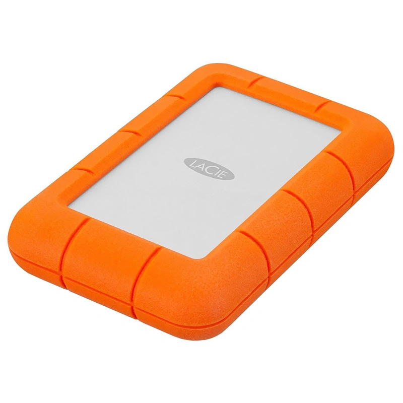 HD Externo Lacie 2TB Rugged Mini 2.5 1 USB-C 3.0 LAC9000298 | Prata - Imagem 2