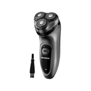 Barbeador Mondial Power Shave BE-02 5 watts Recarregável - PretoCinza