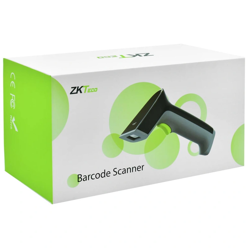 Leitor de Código de Barras Zkteco ZKB101S 1D USB - Preto - Imagem 3