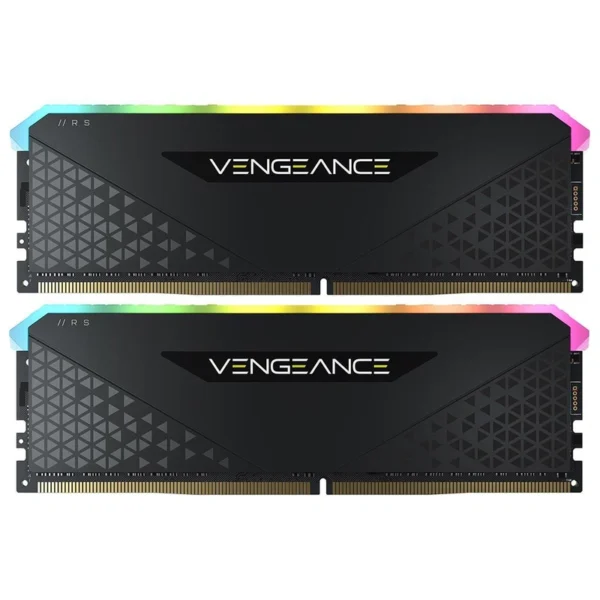 Memória RAM Corsair Vengeance RGB RS DDR4 32GB (2x16GB) 3200MHz Preto (CMG32GX4M2E3200C16)