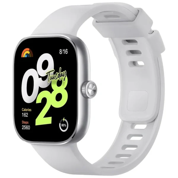 Relógio Smartwatch Xiaomi Redmi Watch 4 M2315W1 - Prata Cinza Resistência à água de 5 ATM