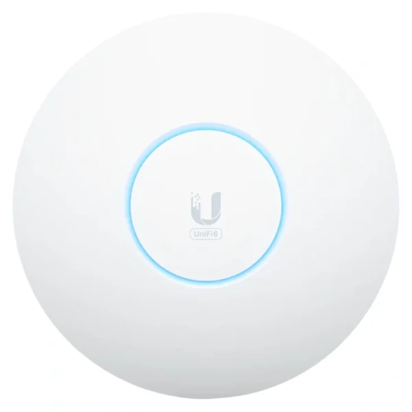 Ponto de Acesso Ubnt U6-Enterprise Unifi AP AC 4X4 MIMO Wi-Fi 6E 2.5GBE | Branco