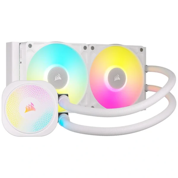 Water Cooler Corsair ICUE Link Titan 240 RX 240MM RGB Branco CW-9061020-WW