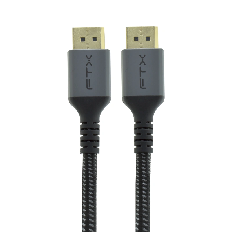 Cabo DisplayPort para DisplayPort FTX CT-DP8K-AG1 - 1M 115755 300g Preto / Cinza