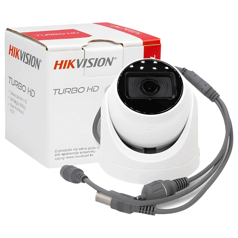 Câmera de Segurança Hikvision DS-2CE76D0T-EXIPF Turret Turbo HD Indoor 2.8MM 2MP - Branco - Imagem 3