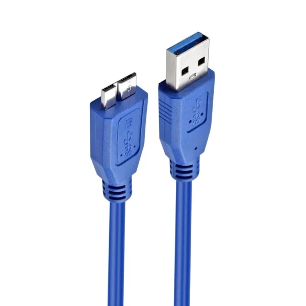 Cabo para HD Externo USB 3.0 - 3M Azul USB 3.0 - USB Micro B