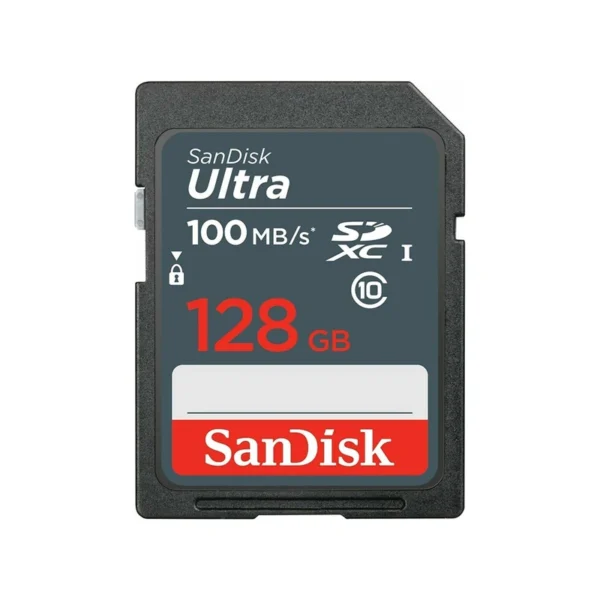 Cartão de Memória SD SanDisk Ultra 128GB Classe 10 SDSDUNR-128G-GN3IN
