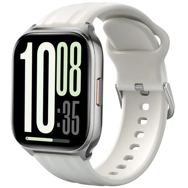 Relógio Smartwatch Haylou Watch 3 HCS02 - Prata 1 ATM Até 45 dias (modo de uso básico)