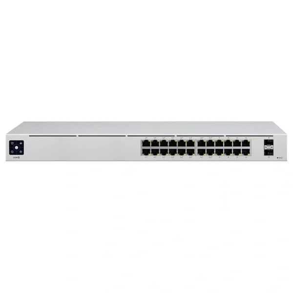 Hub Switch Ubnt USW-24-BR Unifi Gigabit 24 Portas RJ-45 2P 1G SFP 120W