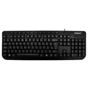 Teclado Satellite AK-833 USB Multimídia Português - Preto
