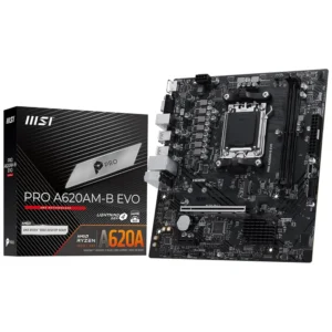 Placa Mãe MSI Pro A620AM-B Evo Socket AM5 DDR5