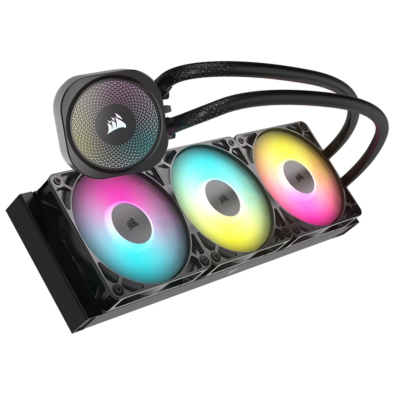 Water Cooler para Procesador Corsair Nautilus 360 RS ARGB 360MM - Preto (CW-9060093-WW) - Imagem 2