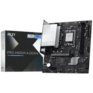 Placa Mãe MSI Pro H610M-A DDR4 Socket LGA 1700 DDR4