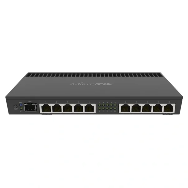 Roteador MikroTik Routerboard RB 4011IGS+RM - Preto | RB4011IGS+RM | AL21400 de 4 núcleo