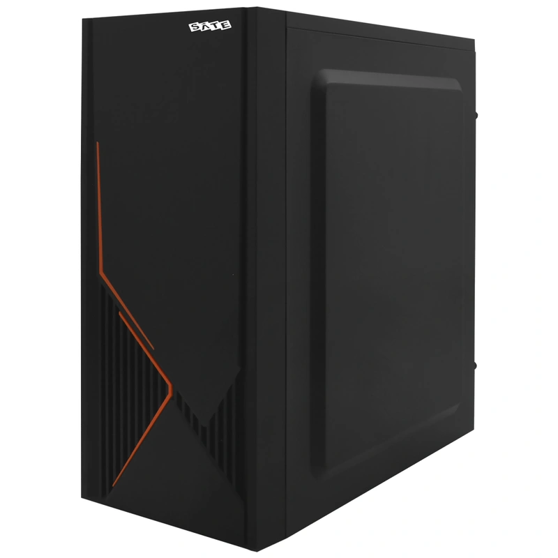 Gabinete Kit Satellite K707 Fonte 200W Mouse Speaker Teclado Português - Preto - Imagem 3