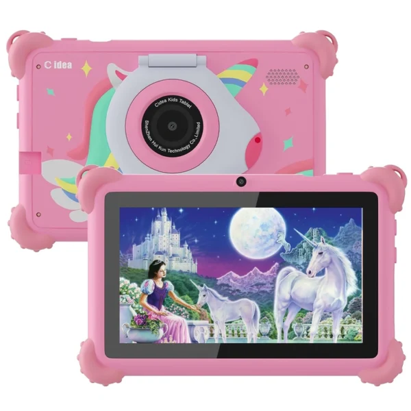Tablet Cidea CM88 Kids 8GB de RAM 256GB Tela 7 Quad Core Wi-Fi Rosa