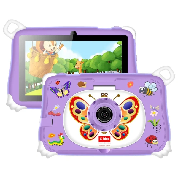 Tablet Cidea CM86 Kids 8GB de RAM 256GB Tela 7 Quad-core Wi-Fi Dual SIM | Roxo