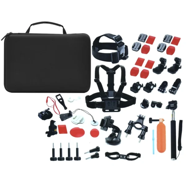 Kit de Acessórios para Câmera Sport Quanta QTSCA700 (Kit com 16)