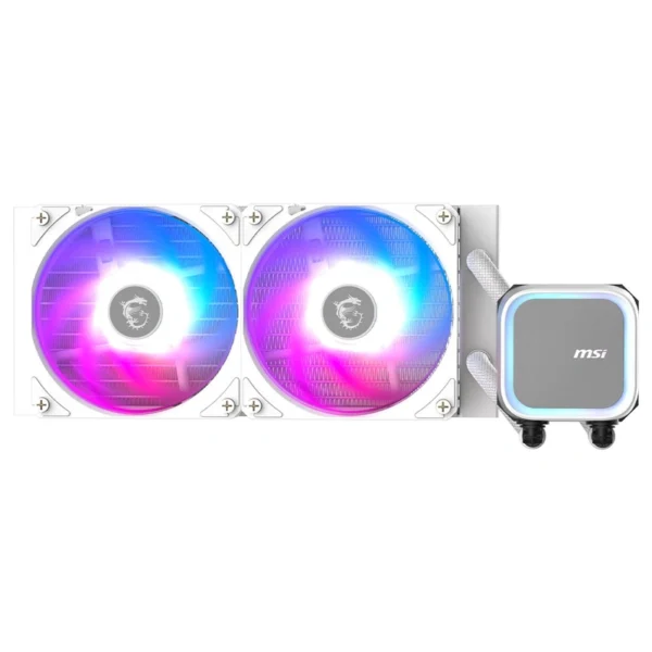 Water Cooler MSI Mag Coreliquid A13 240 White Intel 1150-1851 AMD AM5-AM4 ARGB 240MM