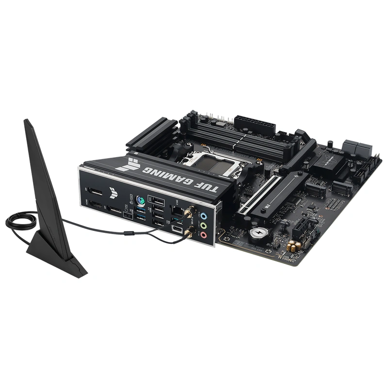 Placa Mãe ASUS TUF Gaming B650EM-E Wi-Fi Socket AM5 DDR5 AMD B650 Micro ATX - Imagem 2