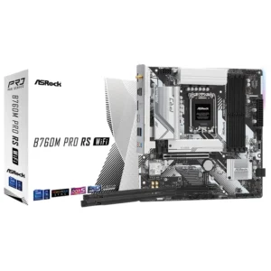 Placa Mãe ASRock B760M Pro RS Wi-Fi Socket LGA 1700 DDR5