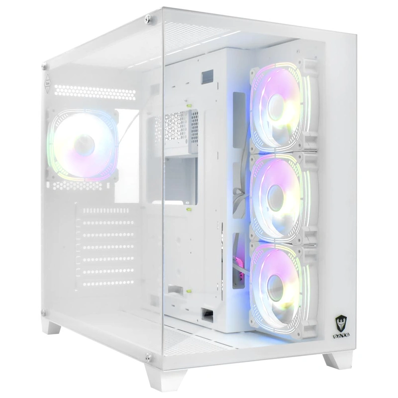 Gabinete Gamer Satellite K897 ATX 4 Cooler - Branco