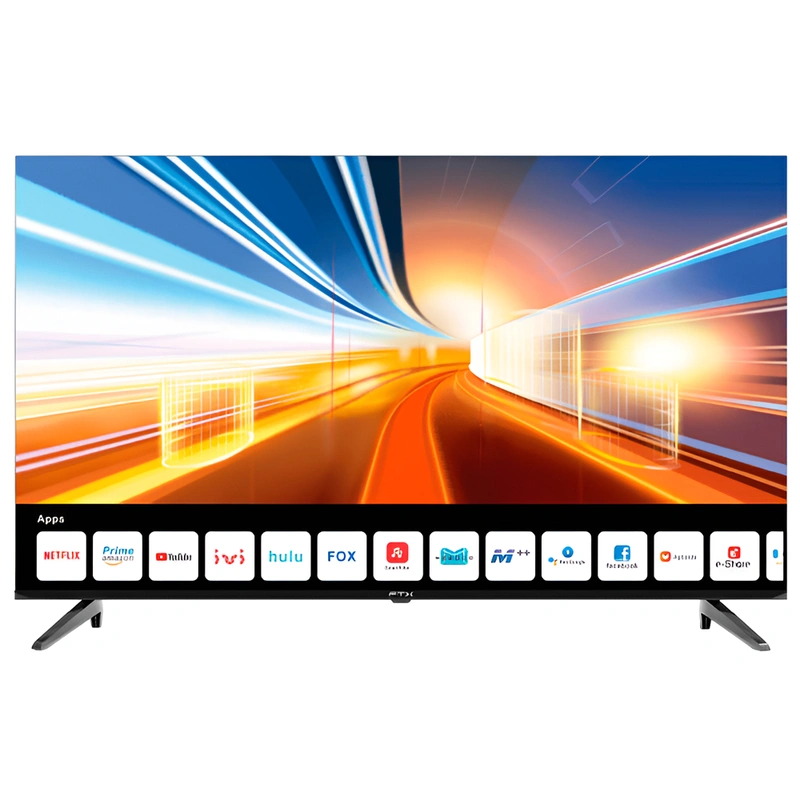 TV Smart FTX FTX55UHD5V1 55 Wi-Fi HDR Preto | 4K Ultra HD 3840 x 2160 | Quadcore