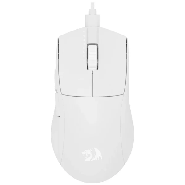 Mouse Gamer Redragon M724W K1NG 1K USB - Branco Com fio