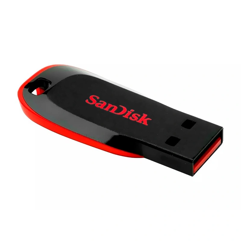 Pendrive SanDisk Z50 Cruzer Blade 16GB USB 2.0 - Preto Vermelho - Imagem 3