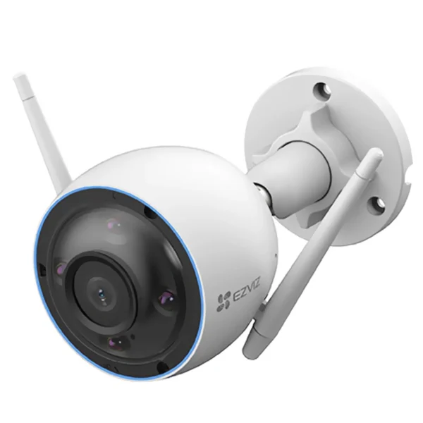 Câmera de Segurança IP Ezviz CS-H3 5MP Outdoor Smart Home Wi-Fi 2K - Branco | R100-1J3WKFL