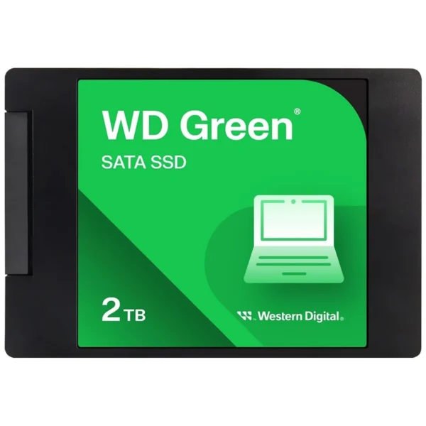 SSD Western Digital 2TB Western Green 2.5 SATA WDS200T5G0A | Verde